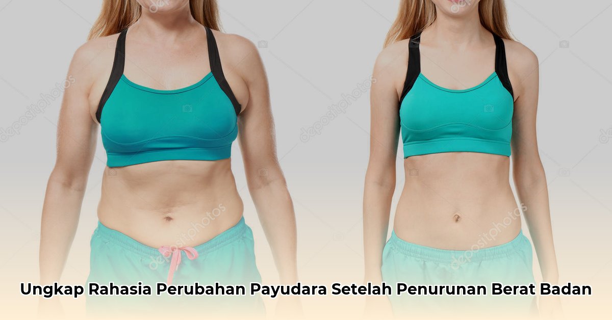 breast before and after weight loss